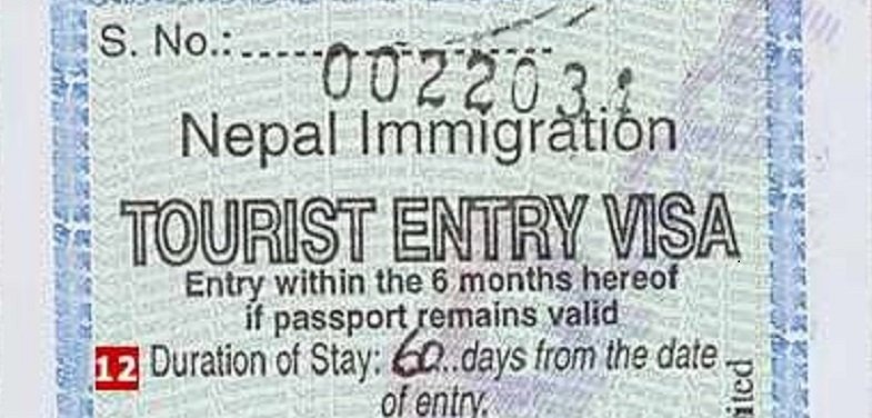 nepal tourist entry requirements